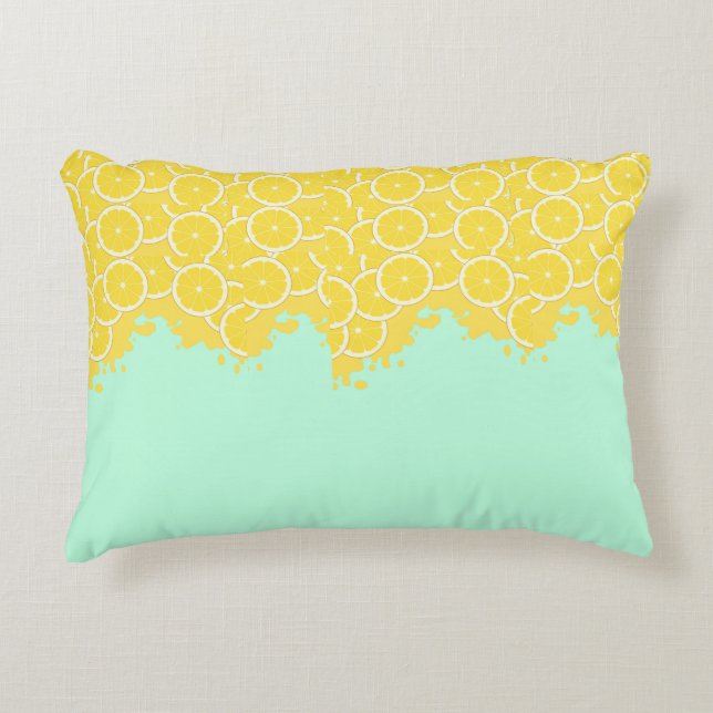 Lemonade Accent Pillow Dekokissen (Vorderseite)