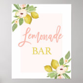 Lemonade-Bar Poster (Vorne)