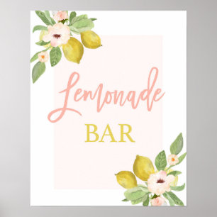 Lemonade-Bar Poster