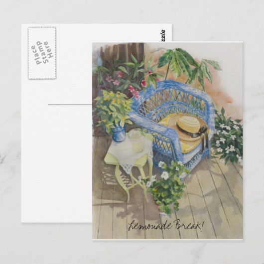 Lemonade Break! Postkarte (Vorne/Hinten)
