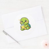 Lemonade Break Runder Aufkleber (Umschlag)