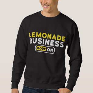 Lemonade Business Mode auf Sommer-Fruchtsaft Sweatshirt