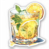 Lemonade Cocktail Drink Aufkleber (Vorderseite)