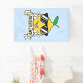Lemonade Crew - Kawaii Peace Hand und Sonnenbrille Banner (Insitu)