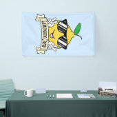Lemonade Crew - Kawaii Peace Hand und Sonnenbrille Banner (Messeveranstaltung)
