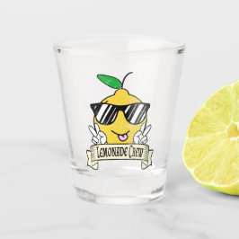 Lemonade Crew - Kawaii Peace Hand und Sonnenbrille Schnapsglas