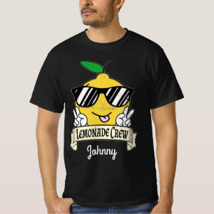 Lemonade Crew - Kawaii Peace Hand und Sonnenbrille T-Shirt