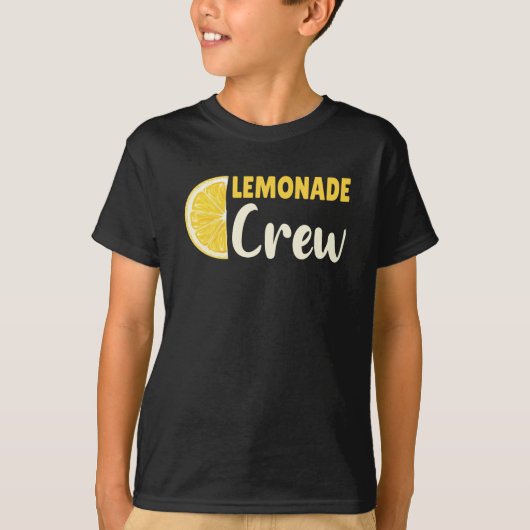 Lemonade Crew Kawaii Sommer FruchtZitrone T-Shirt (Vorderseite)