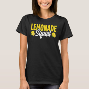 Lemonade Crew Lemon Lemonade Squad Summer for T-Shirt