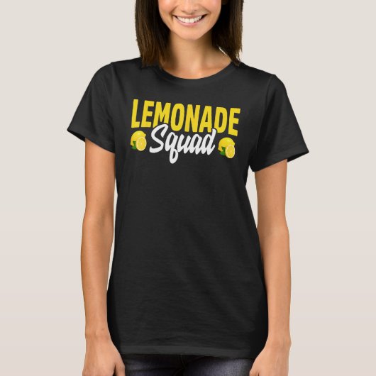 Lemonade Crew Lemon Lemonade Squad Summer for T-Shirt (Vorderseite)