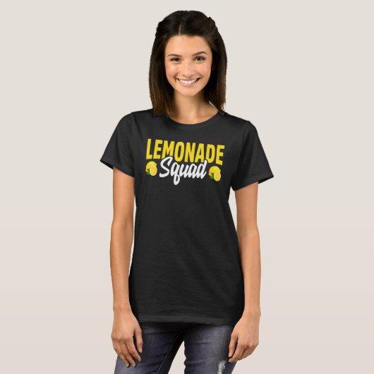 Lemonade Crew Lemon Lemonade Squad Summer for T-Shirt (Vorne ganz)