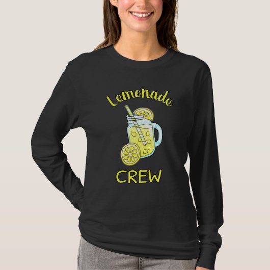 Lemonade Crew Lemonade Stand Boss Ceo Fun Entrepe T-Shirt (Vorderseite)