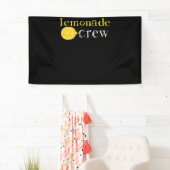 Lemonade Crew Niedlich Lemonade Stand Workers Banner (Insitu)