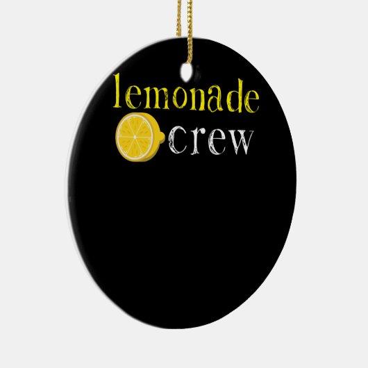 Lemonade Crew Niedlich Lemonade Stand Workers Keramik Ornament (Rechts)