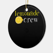 Lemonade Crew Niedlich Lemonade Stand Workers Keramik Ornament (Links)