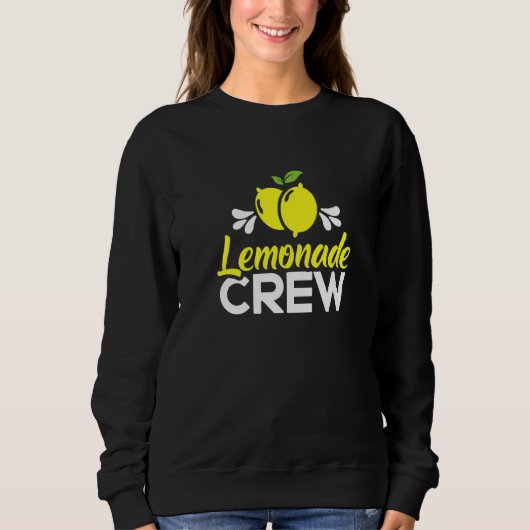 Lemonade Crew Summer Lemon Juice Sweatshirt (Vorderseite)