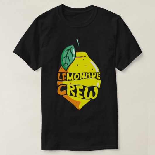 Lemonade Crew Summer Time Lemon Drink T-Shirt (Design vorne)