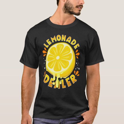 Lemonade Dealer Lemon Stand Juice T-Shirt (Vorderseite)