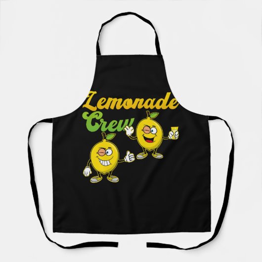 Lemonade Dealer Lemonade Crew Lemonade Stand Boss Schürze (Vorderseite)