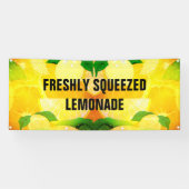 Lemonade Freshly Squeeze Banner (Horizontal)
