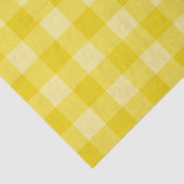 Lemonade Gelbes Tartan Kariertes Muster drucken Seidenpapier (Ausschnitt)