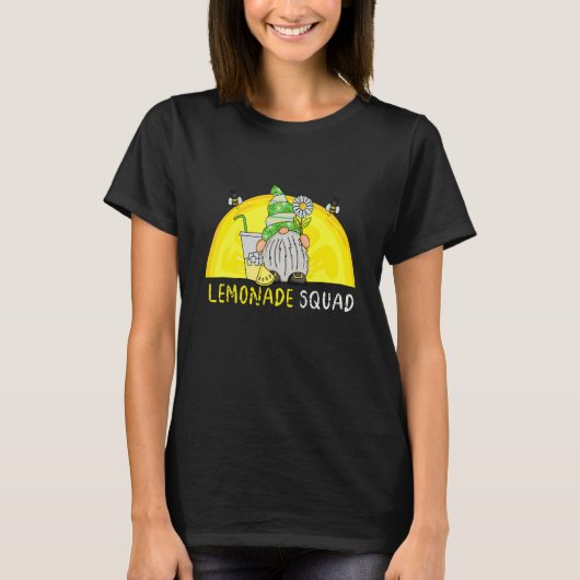 Lemonade Gnome Phantastisch Lemonade Squad Kids Le T-Shirt (Vorderseite)