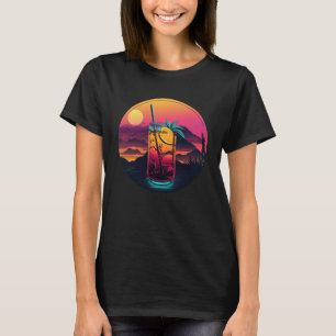 Lemonade Iced Tea Synthwave 80er Retrowave Aesthet T-Shirt