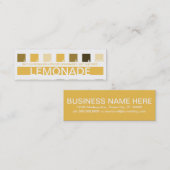 LEMONADE Kundenzufriedenheit (Mod-Quadrate) Treuekarte (Vorne/Hinten)