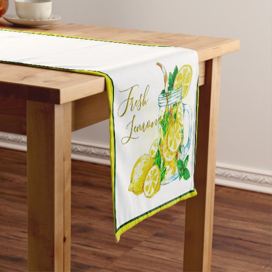 Lemonade kurz Table Läufer (Beispiel)
