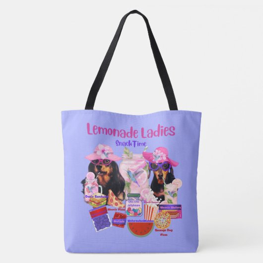 Lemonade Ladys Snack Time Tasche (Rückseite)