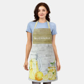 Lemonade Lemonade Monogram Schürze (Getragen)