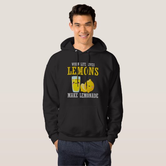 Lemonade Lover Children Fun Hoodie (Vorne ganz)