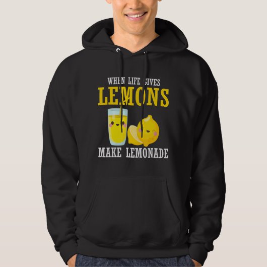 Lemonade Lover Children Fun Hoodie (Vorderseite)