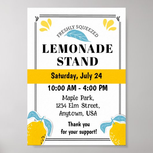 Lemonade Messeevent Poster (Vorne)