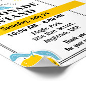 Lemonade Messeevent Poster (Ecke)