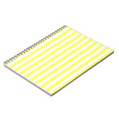 Lemonade Modern Stripes Notizblock (Linke Seite)