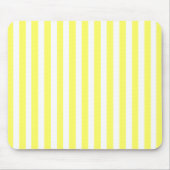 Lemonade Moderne Streifen mit Mode-Silhouette Mousepad (Vorne)