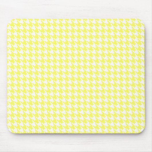 Lemonade Modernes Hahnentrittmuster in Emporiomoff Mousepad (Vorne)