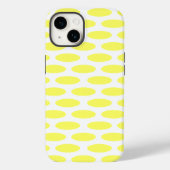 Lemonade Modernes Oval Case-Mate iPhone Hülle (Rückseite)