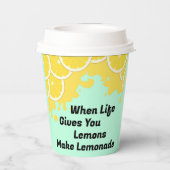 Lemonade Paper Cup Pappbecher (Rückseite)