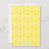 Lemonade-Party Einladung (Rückseite)