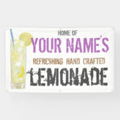 Lemonade Personalisiert Banner (Horizontal)
