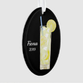 Lemonade Personalisiert Ornament (Vorderseite)