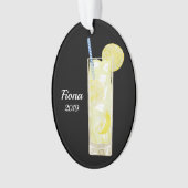 Lemonade Personalisiert Ornament (Vorderseite)