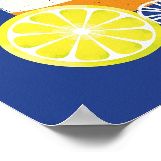 Lemonade Pitcher Poster Art (Ecke)