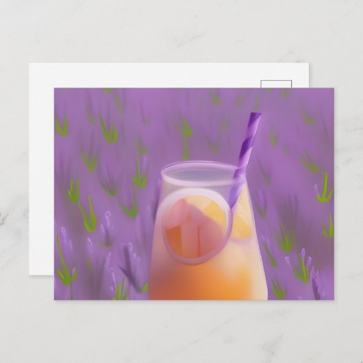Lemonade Postkarte (Vorne/Hinten)