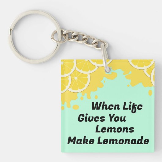 Lemonade-Schlüsselanhänger Schlüsselanhänger (Vorderseite)