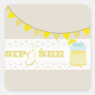 Lemonade Sieben und Aufkleber sehen