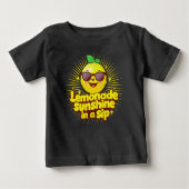 Lemonade Sonnenschein in einem Sip Baby Lemon T-Sh Baby T-shirt (Vorderseite)