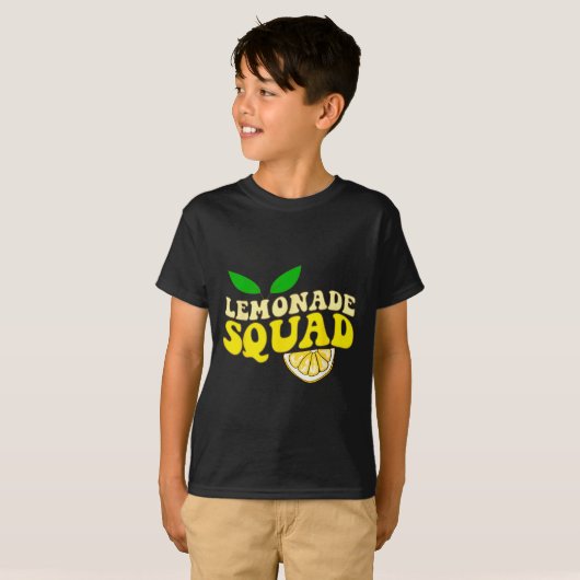 Lemonade Squad Funny für Stand Boss Lemon Juice Su T-Shirt (Vorne ganz)